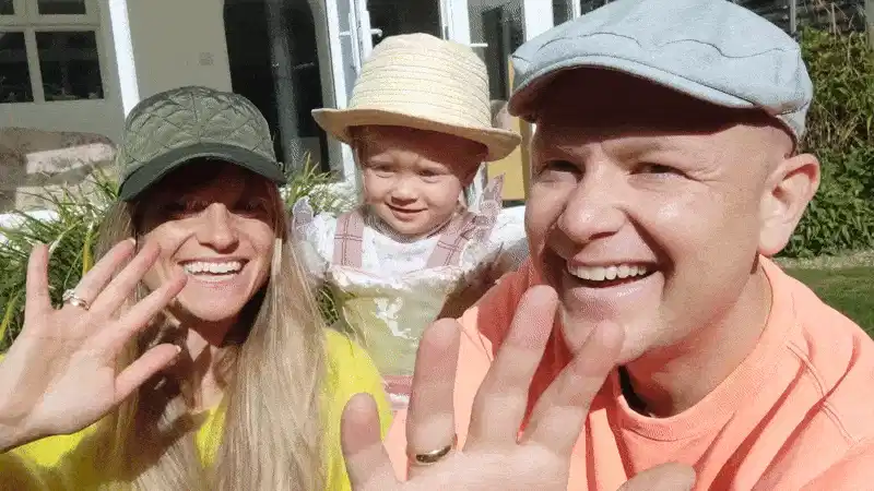 Charlene, Simon and Goldie — the founders of Sooper Books